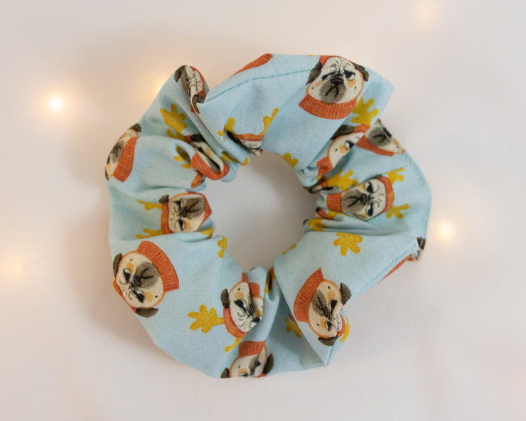 Bah Hum-Pug SCRUNCHY